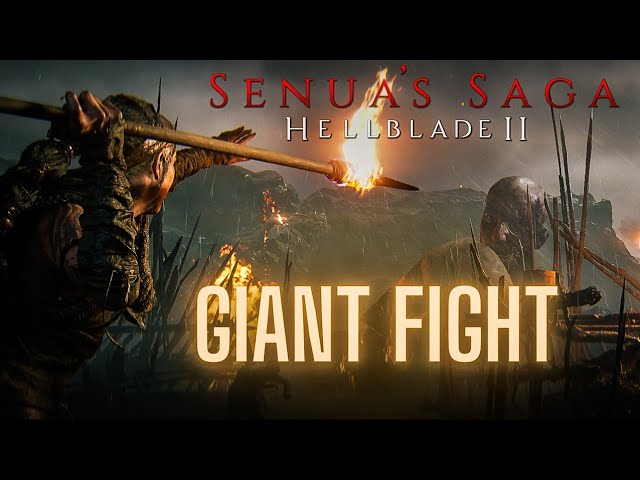 Hellblade 2 Senua’s Saga | Giant Boss Fight Gamplay