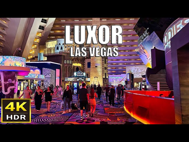Luxor Las Vegas Walk - April 2024