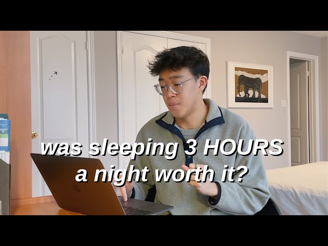 REACTING TO MY GRADES | was sleeping 3 HOURS a night worth it?  *motivational college finals week*