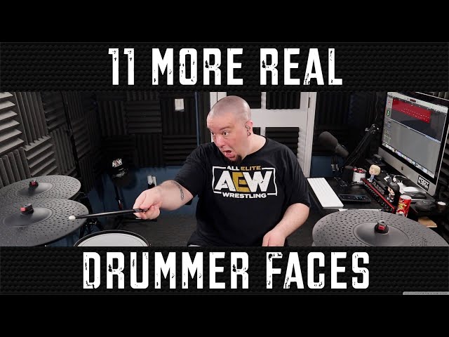 11 More Real Drummer Faces I've Seen