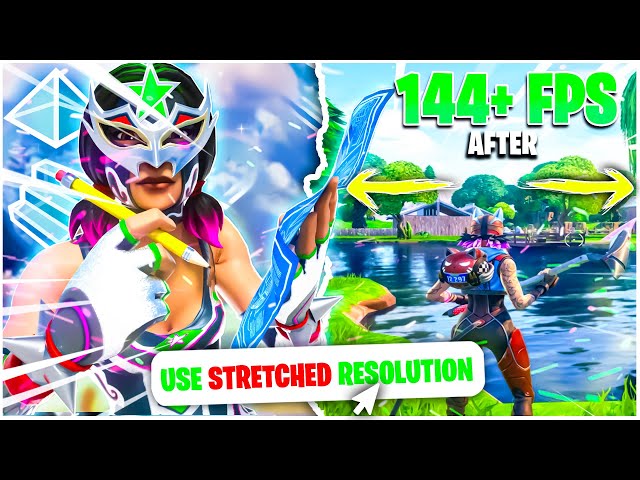 🔥How To Get Stretched Resolution In Fortnite Chapter 5 ( Updated 2024! )