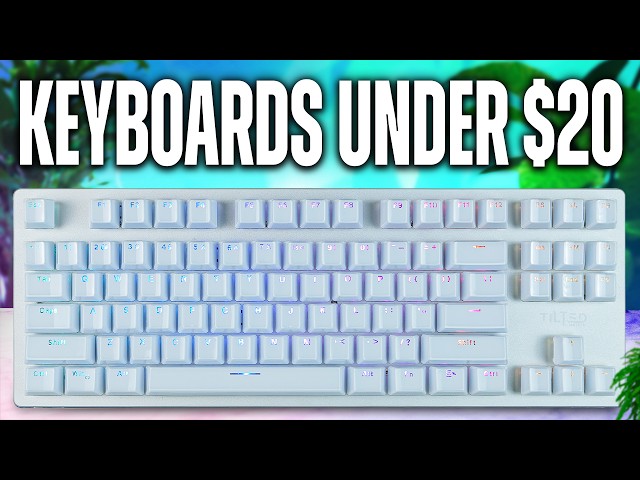 The BEST GAMING Keyboards Under $20!