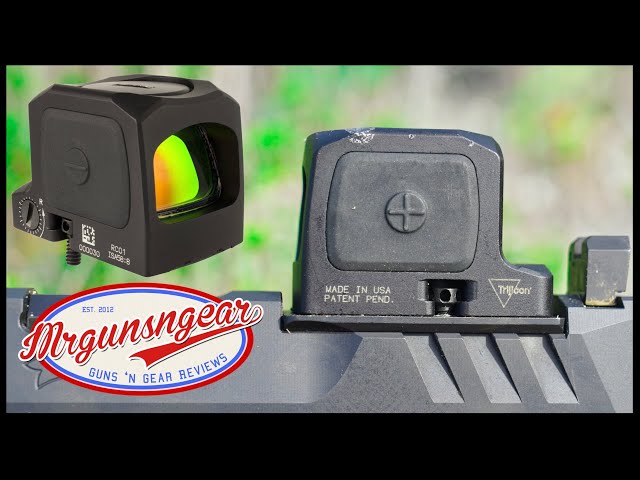 Trijicon RCR Review: Fully Enclosed American Made Red Dot With A RMR Footprint 🔴