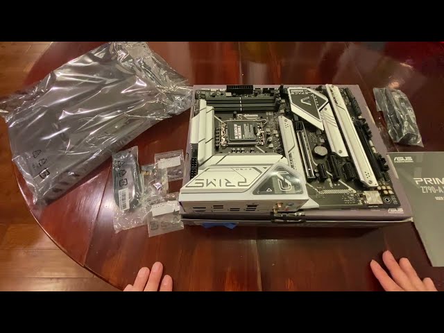 Unboxing - ASUS prime Z790-A wifi