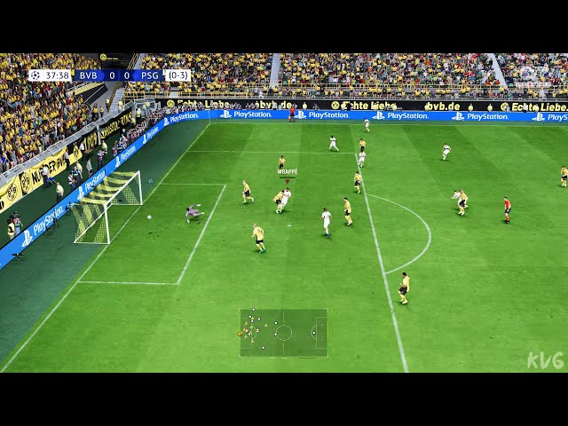 EA SPORTS FC 24 - Borussia Dortmund vs PSG - Gameplay (PS5 UHD) [4K60FPS]