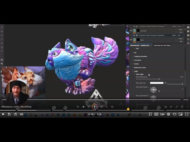 3D Painting Workflow for Miniature STL Files