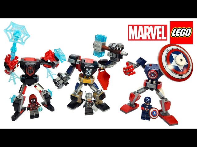 ALL LEGO Marvel Mech Armor Sets 2021 Compilation / Collection - Speed Build
