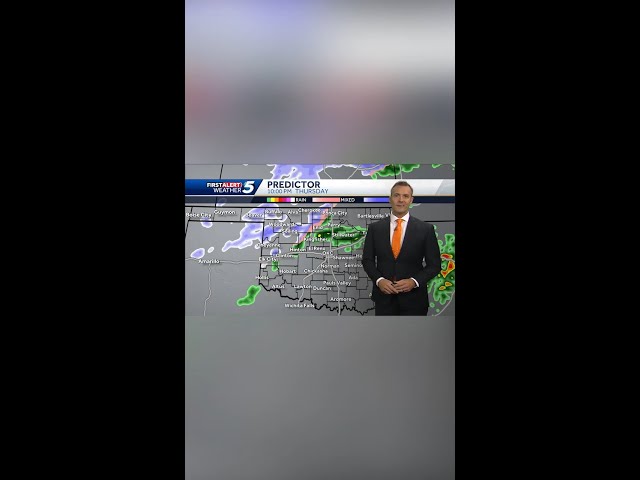 Oklahoma winter weather timeline for Thursday and Friday