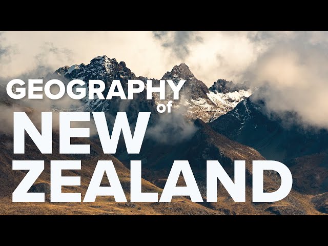 New Zealand's Geography Explained in under 3 Minutes