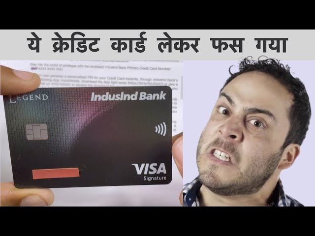 indusind legend credit card unboxing | indusind bank legend credit card apply | lifetime free