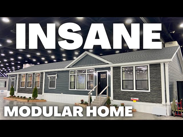 This modular home has folks FALLING in LOVE & I see why! Prefab House Tour
