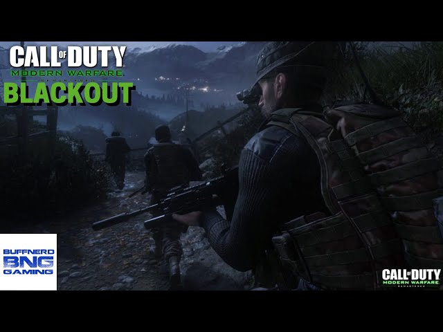 Call Of Duty Modern Warfare Remastered - Mission 2 - Black Out