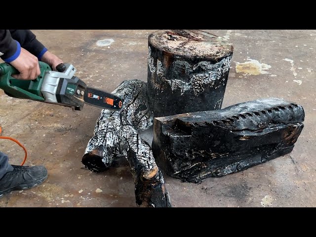 Save Wood Get Burned to The Most Expensive Furniture // Crazy Wood Projects
