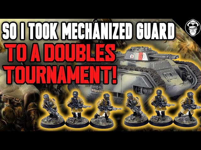 So I took Mech Guard to a Doubles Tournament! | Tournament After Action Report | Warhammer 40,000
