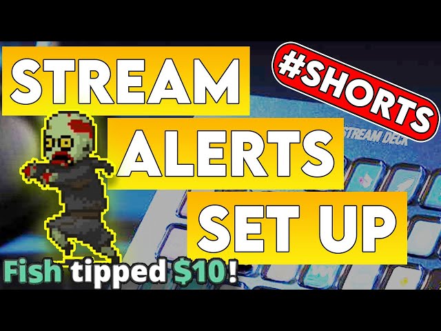 🔴 Set Up Alert Box Notifications in Less Than 1-Min! // Stream #shorts