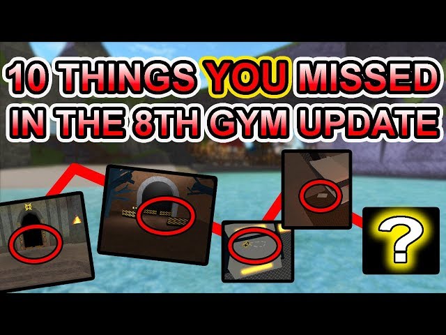 10 THINGS YOU MISSED IN THE 8TH GYM UPDATE!!! - Pokemon Brick Bronze