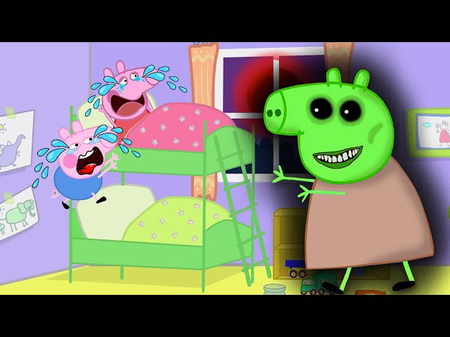 Zombie Apocalypse, Zombies Appear At The Bedroom 🧟‍♀️ ?? Peppa Pig Funny Animation