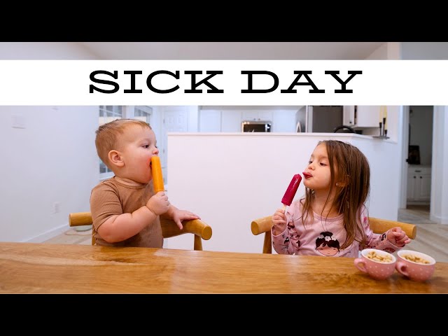 DAY IN THE LIFE WITH TWO SICK KIDS!