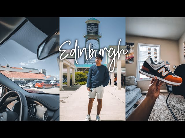 A Trip to Edinburgh, Indiana | Nike, Adidas, Puma Factory Outlets & More | USA Vlog