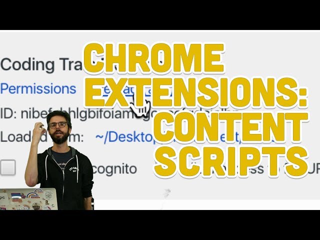 11.3: Chrome Extensions: Content Scripts - Programming with Text