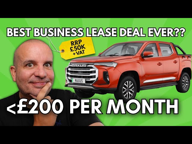 Best Ever Business Lease on a Pickup Truck?