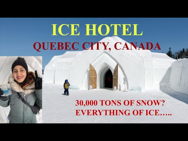 Canada's Winter Wonderland: Discover the Breathtaking Beauty of Quebec City's ICE Hotel and Beyond