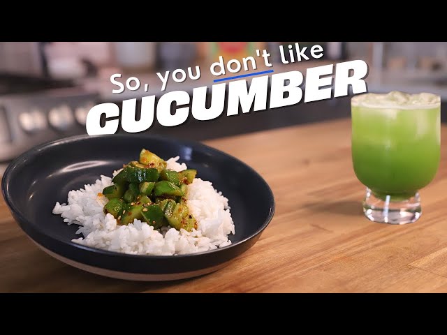 How To Actually Enjoy Cucumbers