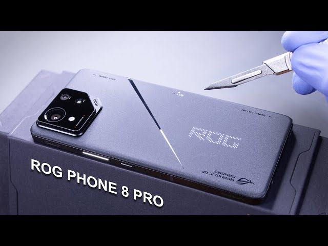ROG Phone 8 Pro Edition Unboxing and Camera Test - ASMR