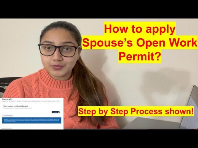 How to Apply/ Extend Spouse's Open Work Permit?| Canada| Step by Step Process Shown!