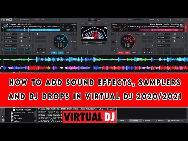 HOW TO ADD SOUND EFFECTS, SAMPLERS AND DJ DROPS IN VIRTUAL DJ 2020/2021