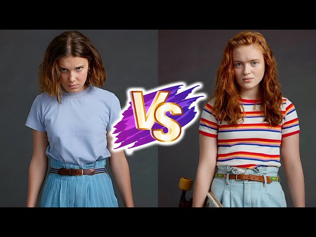Millie Bobby Brown (Eleven) VS Sadie Sink (Max Mayfield) Stranger Things Transformations ✨2024