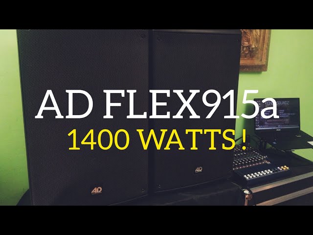 AD Flex 915 Active Speaker | Tagalog Review