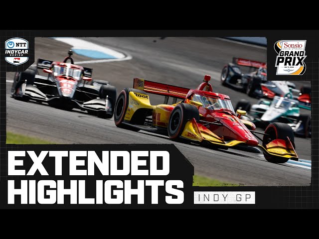 Extended Race Highlights // 2024 Sonsio Grand Prix at Indianapolis Motor Speedway | INDYCAR SERIES