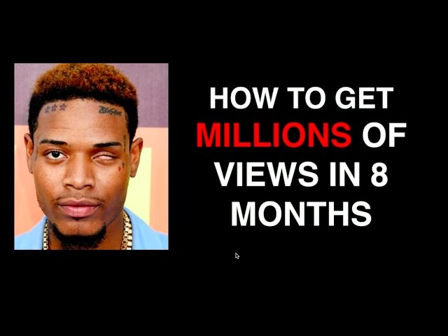 Music marketing - How Fetty Wap got millions of views in 8 months