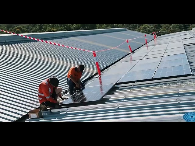 Eitai solar project Installation