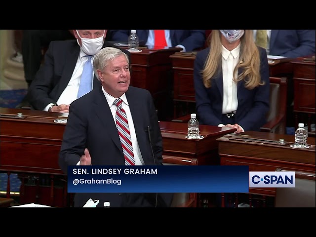Sen. Lindsey Graham: "It is over...Joe Biden and Kamala Harris are lawfully elected."