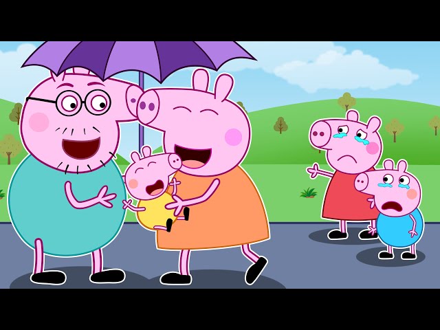 Mummy Pig LEAVES Peppa and George Alone !? | Peppa Pig Funny Animation