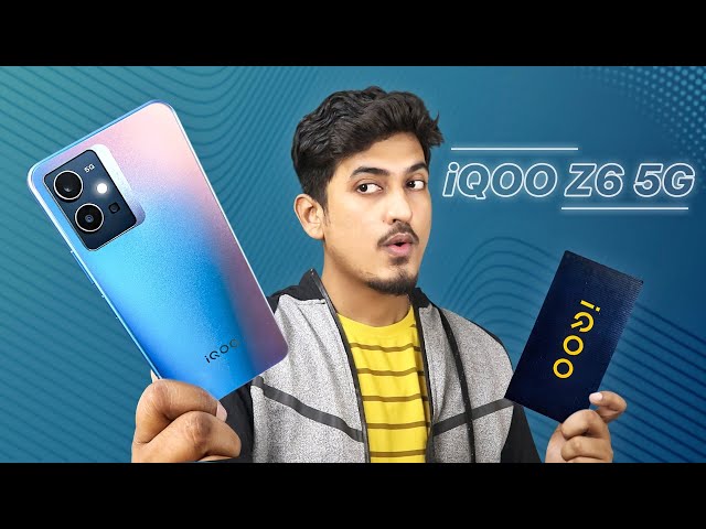iQOO Z6 5G - Powerful 5G Smartphone in Rs 13,999 ⚡ Testing and Camera Sample 📸