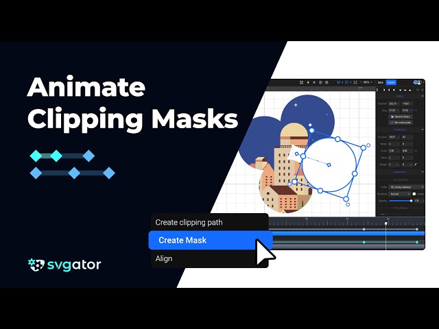 Animate Clipping Masks | SVGator