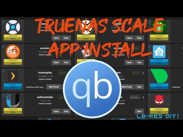Truenas Scale App install QBittorrent