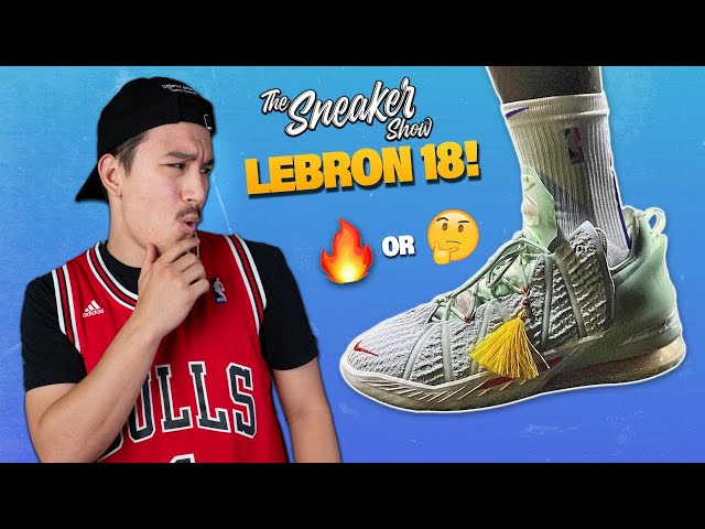NIKE LEBRON 18 REVIEW + adidas DAME 7 FIRST LOOK  | #TheSneakerShow 👟
