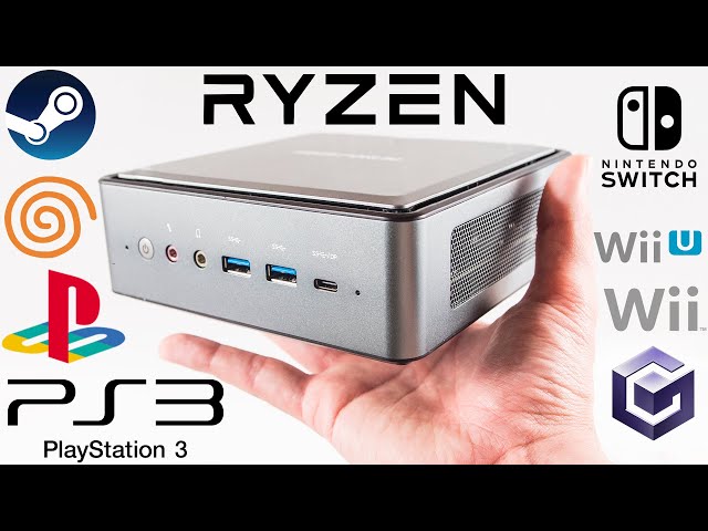 Ryzen Mini Gaming PC (PS3, Switch, Wii U, GameCube)