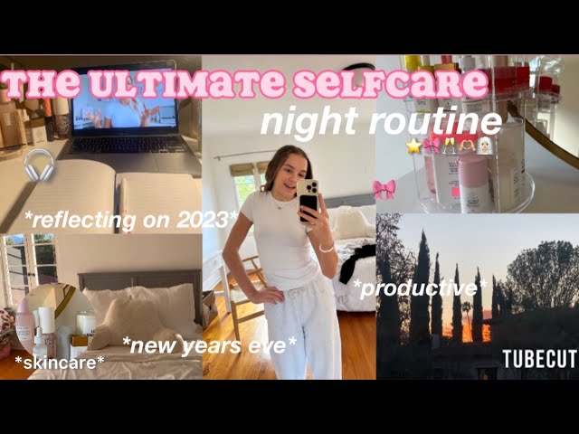 the ULTIMATE selfcare night routine🧖🏼‍♀️