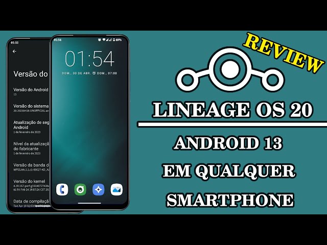 LineageOS 20 | Android 13 PARA VÁRIOS SMARTPHONES! | Review