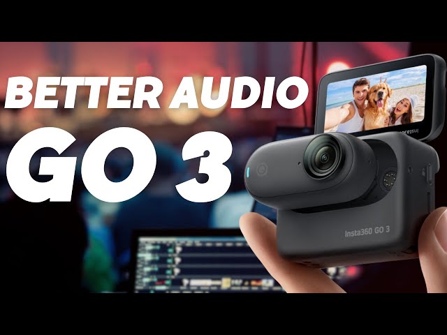 Insta360 Go 3 - The Secret to better audio!