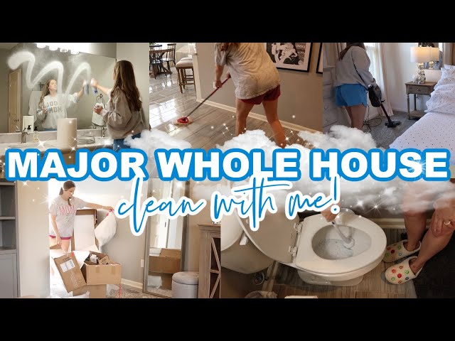 2024 WHOLE HOUSE CLEAN WITH ME | NEW FURNITURE | SUMMER TRY ON HAUL | VACAY PREP! | Lauren Yarbrough