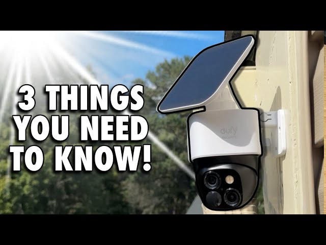 Eufy SoloCam S340 - 3 Things You Need to Know!