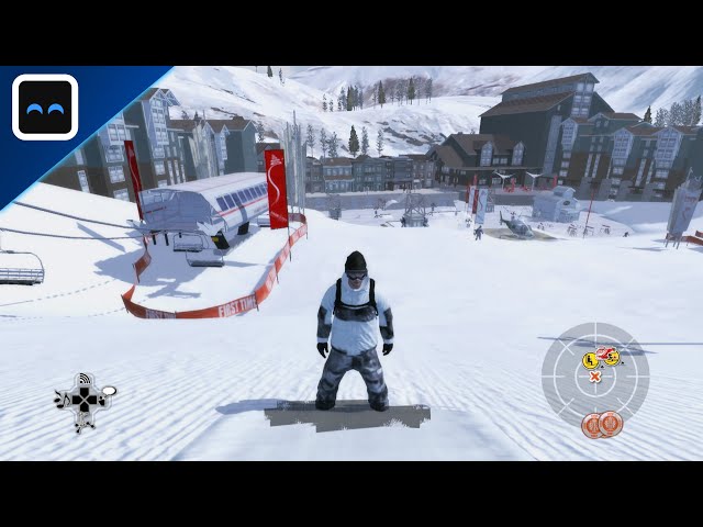 Shaun White Snowboarding PS3 Beginning Gameplay