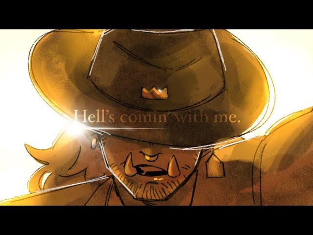 (ANIMATIC) “Hell’s comin’ with me.” (Tales From the SMP The Wild West) (read pinned.)