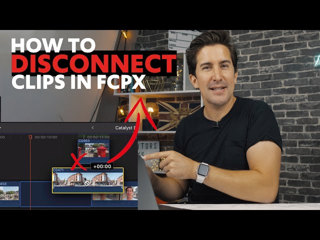 How To DISCONNECT Clips In Final Cut Pro THE BEST WAY